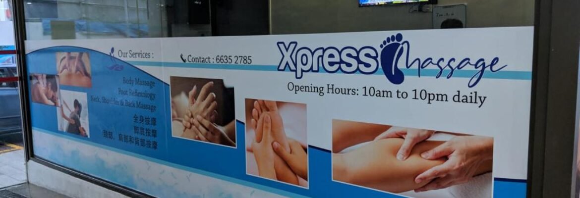 Xpress Massage 脚底按摩 @ Sengkang Rivervale Plaza